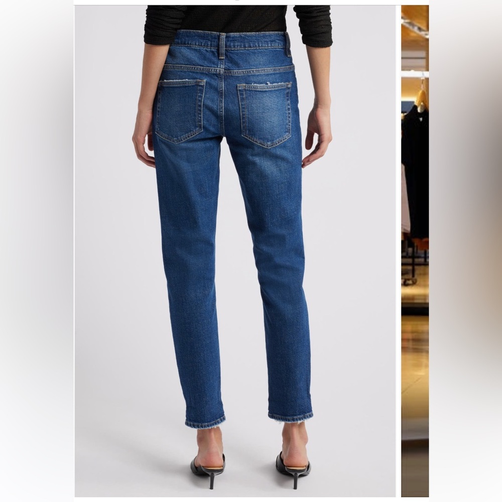 Frame Denim Le Garćon Straight Leg Jeans